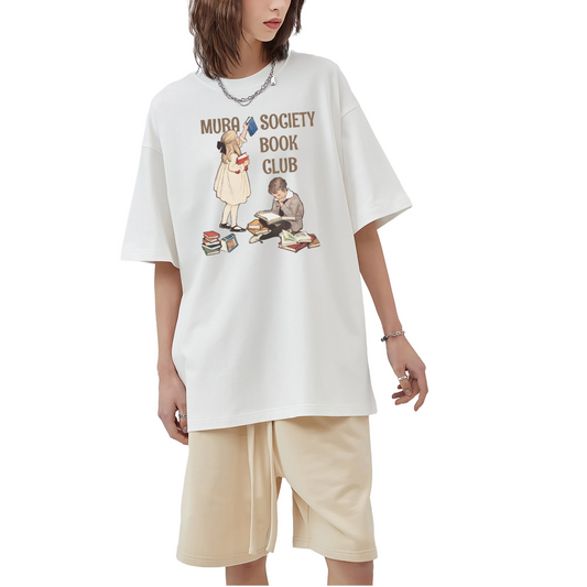 Mura Society Book Club Oversized Tee